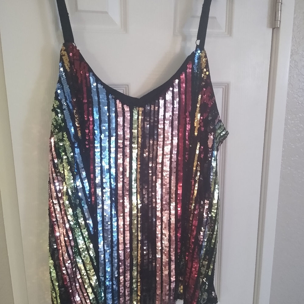 Sequined top